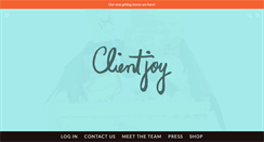 Desktop Screenshot of clientjoy.com